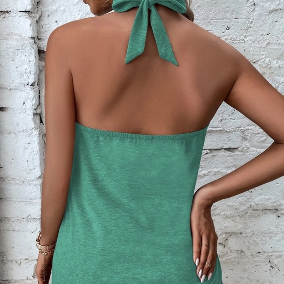 Boho Halter Minimalist Top - Picture 9 of 13